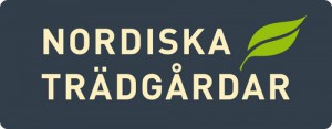 Nordiska trädgårdar logotyp